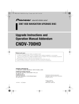 Pioneer CNDV 700 HD Owner's manual