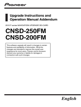 Pioneer CNSD 250 FM Operating instructions
