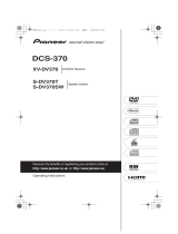 Pioneer DCS-370 User manual