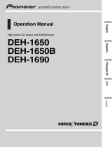 Pioneer DEH-1650 User manual