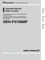 Pioneer P3700MP User manual