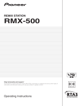 Pioneer RMX-500 User manual