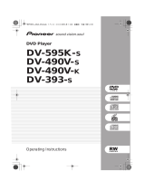 Pioneer DV-595K-S User manual