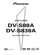 Pioneer DV-S88A User manual