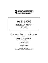 Pioneer DVD-V7200 User manual