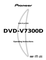 Pioneer DVD-V7300D User manual