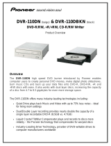 Pioneer DVR-110DN User manual