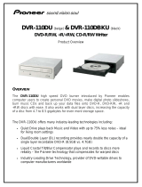 Pioneer DVR-110DU User manual