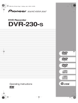 Pioneer DVR-230-S User manual