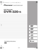 Pioneer DVR-320-S User manual