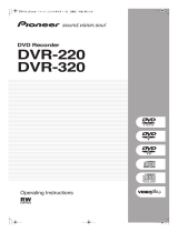 Pioneer DVR-220 User manual