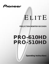 Pioneer PRO-610HD User manual