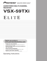 Pioneer VSX-59TXi User manual