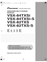 Pioneer Elite VSX-84TXSI User manual