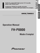 Pioneer FH-P8800 User manual