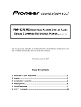 Pioneer PDP-507CMX User manual