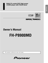 Pioneer FH-P8900MD User manual