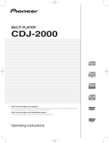 Pioneer CDJ-2000 User manual