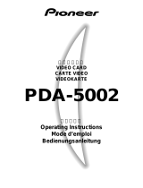 Pioneer PDA-5002 User manual