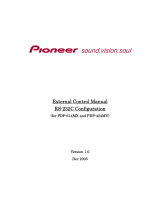 Pioneer RS-232C User manual