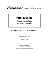 Pioneer PDP-425CMX User manual