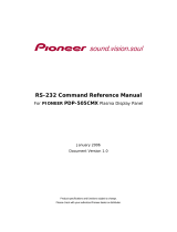 Pioneer RS-232 User manual