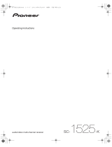 Pioneer SC-1525-K User manual