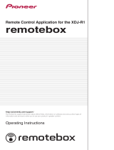 Pioneer remotebox User manual