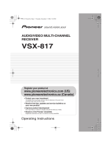 Pioneer VSX-817-S/-K User manual