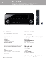 Pioneer VSX-820-K User manual