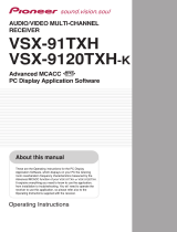 Pioneer VSX-91TXH User manual