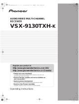 Pioneer VSX-9130TXH-K User manual