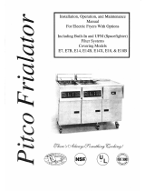 Pitco Frialator E14X User manual