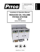 Pitco Frialator SSHLV14 User manual