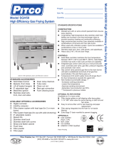 Pitco Frialator SGH50 User manual