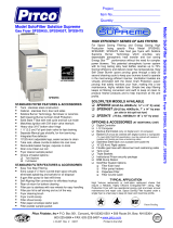 Pitco Frialator SFSSH55 User manual