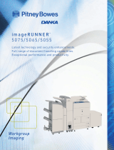 Pitney Bowes 5075, 5065, 5055 User manual