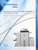 Pitney Bowes MX2600N User manual