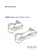 Pitney Bowes DM800 User manual