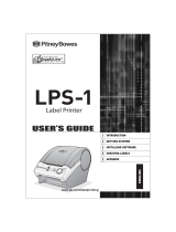Pitney Bowes LPS-1 User manual