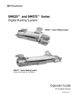 Pitney Bowes DM500TM, DM550TM User manual