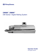 Pitney Bowes DM800TM, DM900TM User manual