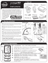 Planetbike Protege 9.0 wireless - 2006 Owner's manual