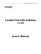 Planet CS-500 User manual
