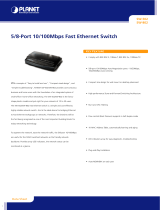 Planet SW-802 User manual