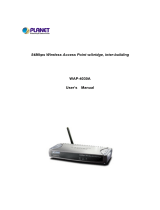 Planet Technology WAP-4030A User manual