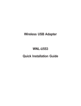 Planet WNL-U553 User manual