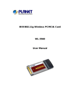 Planet WL-3560 User manual