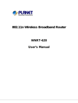 Planet WNRT-620 User manual