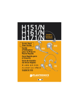Plantronics H161N User manual